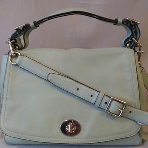Coach Handbag Mint Green